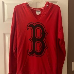 Pink Boston sweatshirt